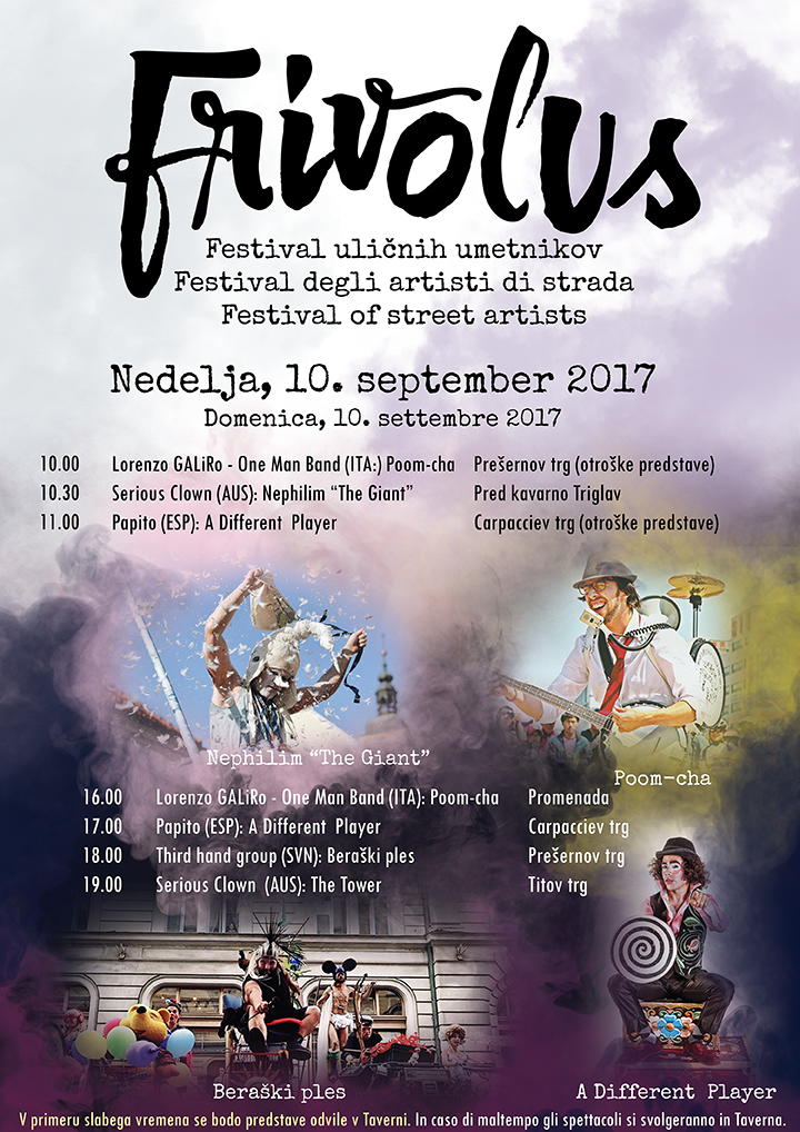 Frivolus, spletno oblikovanje, plakat